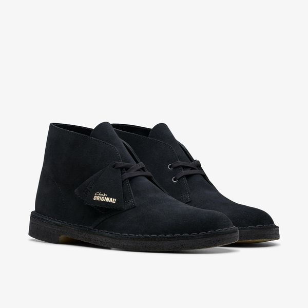MENS Desert Boot Black Suede Desert Boots - Image 4