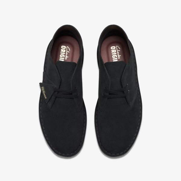 MENS Desert Boot Black Suede Desert Boots - Image 6