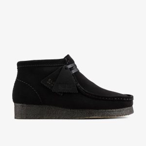 Women's Wallabee™ Boot Black Suede Boots