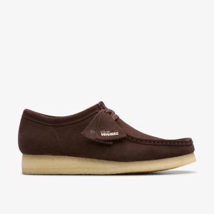 Men's Wallabee™ Dark Brown Suede Shoes