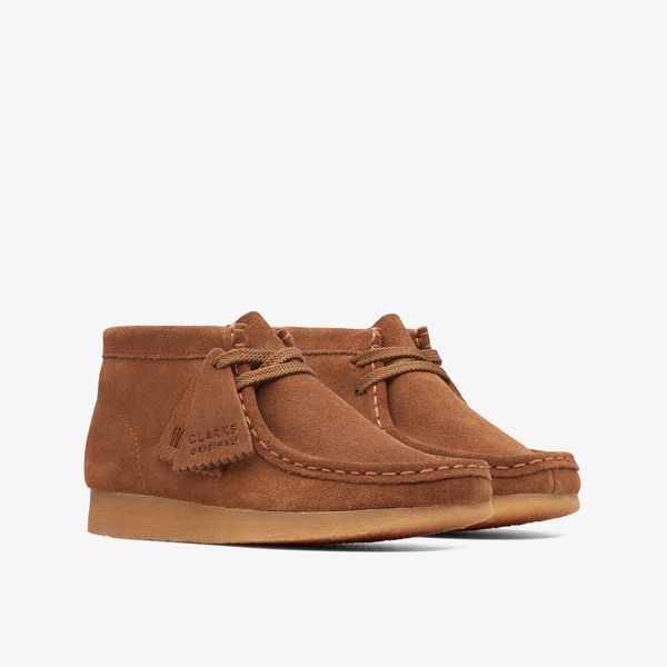 Kids Wallabee™ Boot Older Cola Suede Boots - Image 4