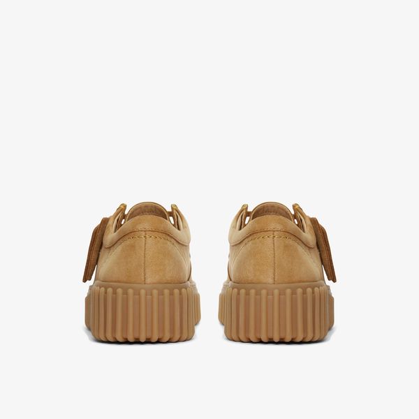 WOMENS Torhill Bee Light Tan Nubuck Moccasins - Image 6