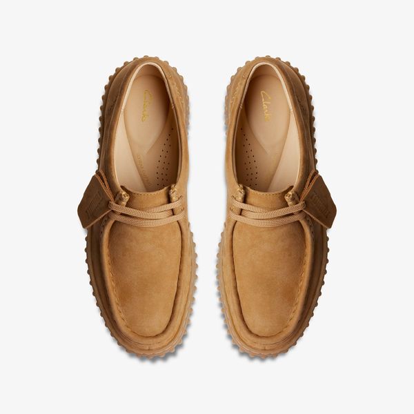 WOMENS Torhill Bee Light Tan Nubuck Moccasins - Image 7