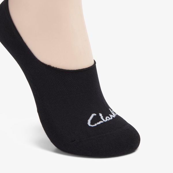 Womens Basic Liner Black Socks - Image 3