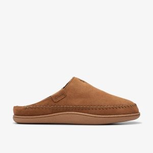 Men's Frien Wall Tan Slip-On Slippers