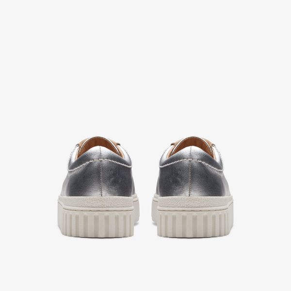 Womens Mayhill Walk Silver Metallic Sneaker - Image 5