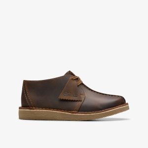 Kids Desert Trek Older Beeswax Desert Boot