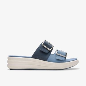 Women's Drift Buckle Denim Cloudsteppers™ Wedges