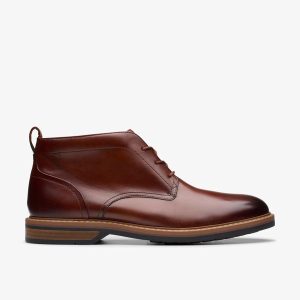 Aldwin Chukka Mid Tan Leather Shoes