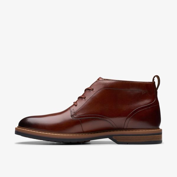 Aldwin Chukka Mid Tan Leather Shoes - Image 2