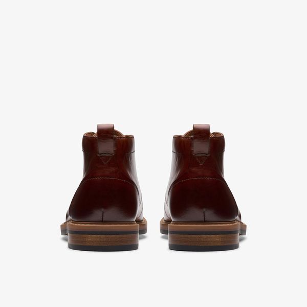 Aldwin Chukka Mid Tan Leather Shoes - Image 5