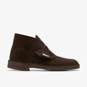Men's Brown Suede Desert Boots
