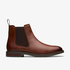Mens Jaxen Easy Tan Leather Chelsea Boots