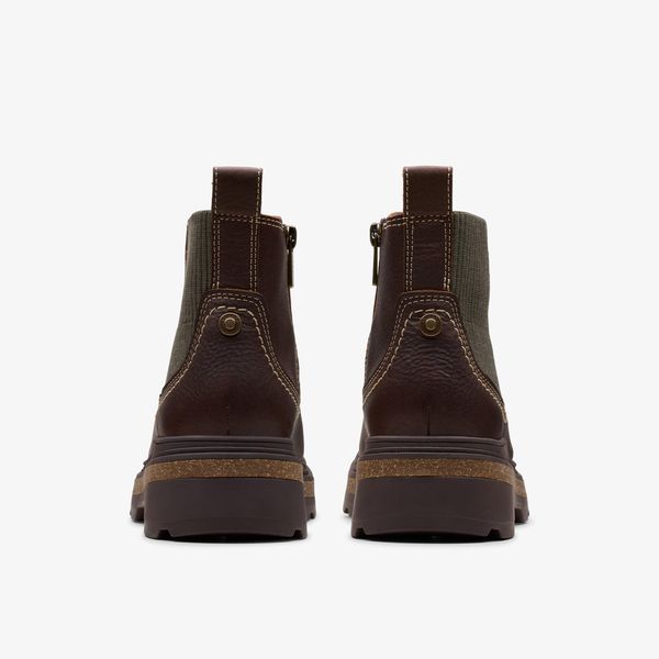Womens Hencroft StepWP Brown Leather Chelsea Boots - Image 5
