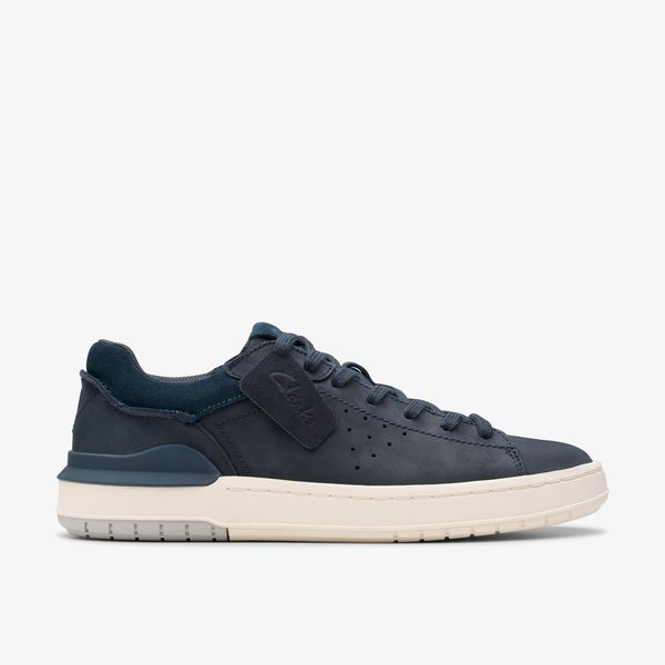 Mens Courtlite2 Run Navy Nubuck Sneakers