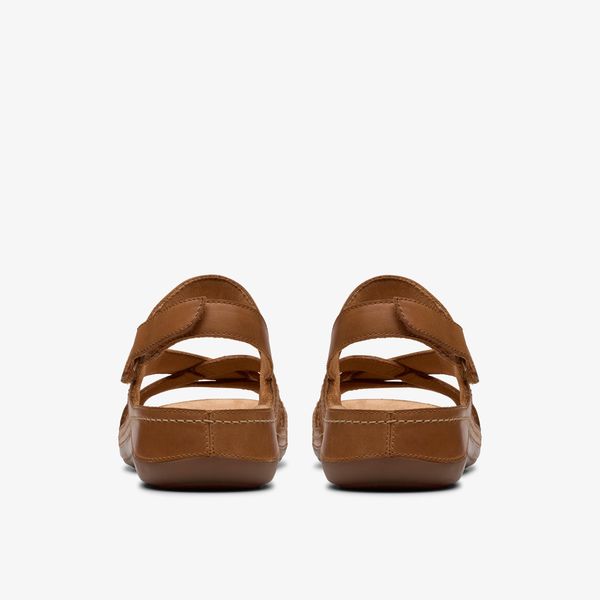 Women's Cecily Strap Tan Combination Strappy Sandals - Image 5