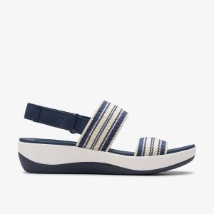 Women's Arla Stroll Navy Multicolour Cloudsteppers™ Sandals