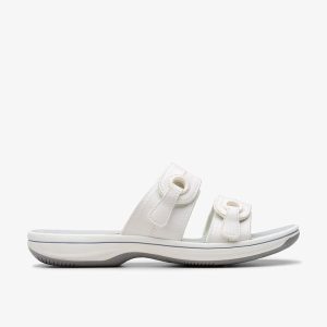 Women's Breeze Maye White Cloudsteppers™  Slide Sandals