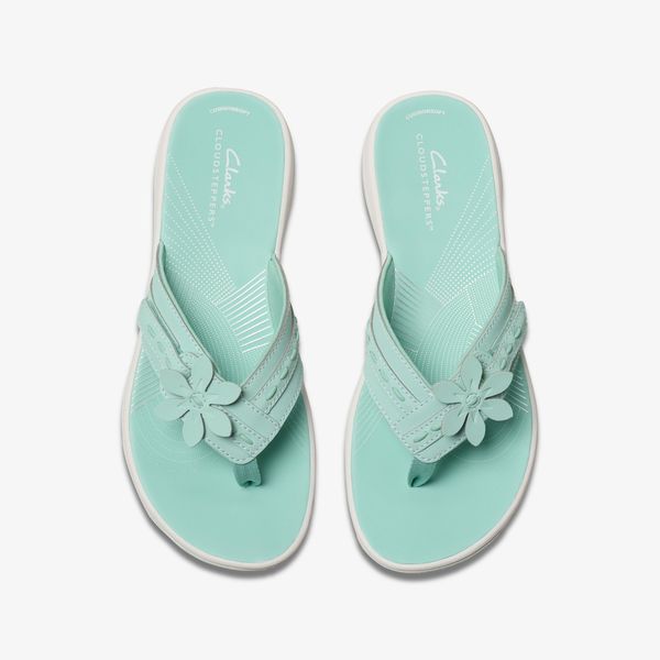 Women's Breeze Opal Turquoise Cloudsteppers™ Flip Flops - Image 6