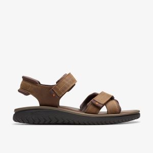 Mens Wesley Shore Beeswax Leather Sandals