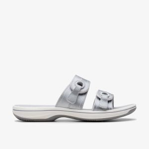 Women's Breeze Maye Silver Flat Cloudsteppers™ Sandals