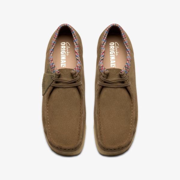 Mens Wallabee Dark Taupe - Image 6
