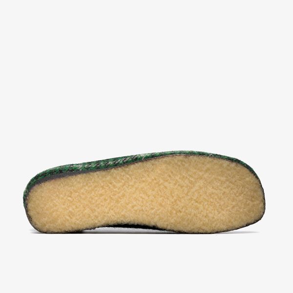 Mens Green Tweed Combination Wallabees - Image 3