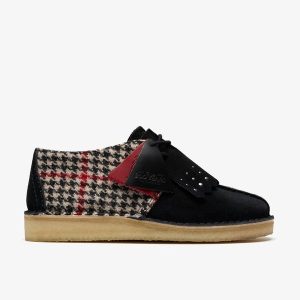 Womens Desert Trek Black Tweed