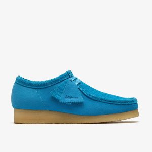 Mens Wallabee Pacific Blue Wallabees