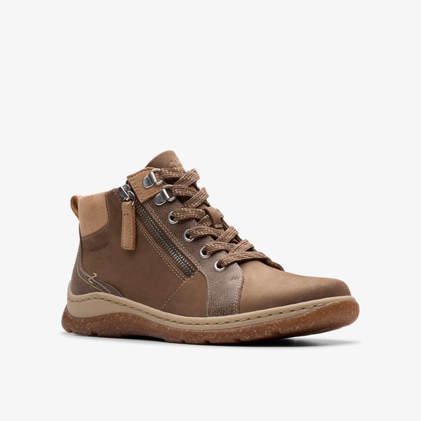 Women's Orlene Top WP Dark Sand Nubuck Chelsea Boots - Image 4