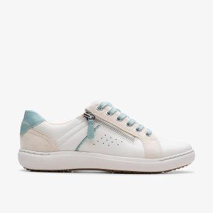 Women's Nalle Zen White  Leather Sneakers