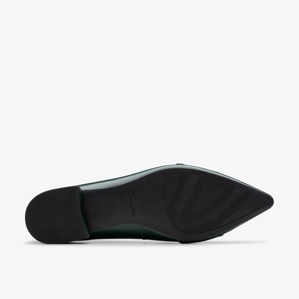 Womens Sensa15 Strap Dark Green Ballet Flats - Image 3