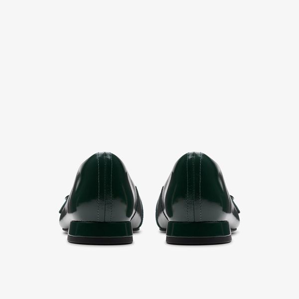 Womens Sensa15 Strap Dark Green Ballet Flats - Image 5