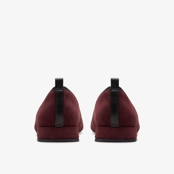 Womens Ubree15 Poppy Merlot Combination Ballet Flats - Image 5