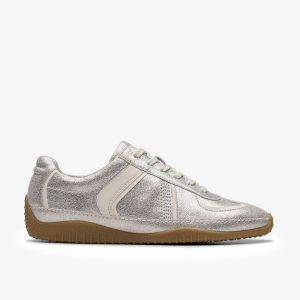 Womens Meridor Lo Metallic Combination Sneakers