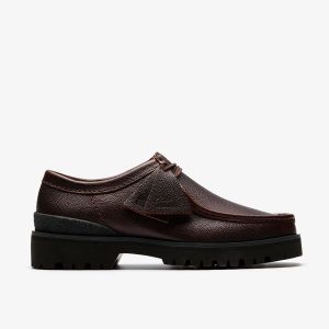 Mens Walla Yukoner Brown Scotch Grain Shoes| Clarks