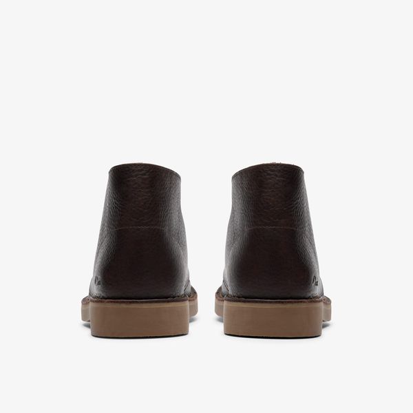 Mens Desert Boot EVO Dark Brown Leather - Image 5