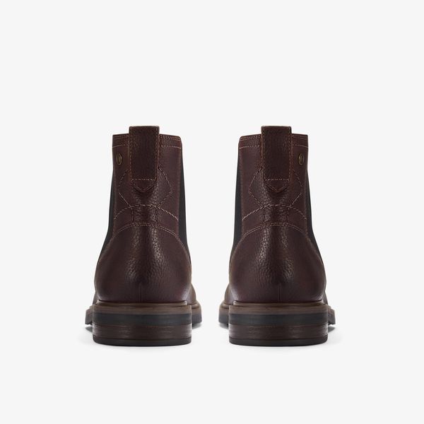Mens Newford Easy Brown Leather Boots - Image 4