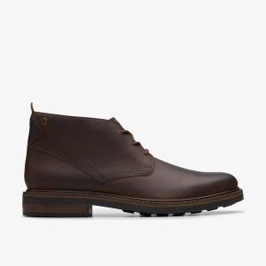 Mens Newford Mid Beeswax Leather Chukka Boots