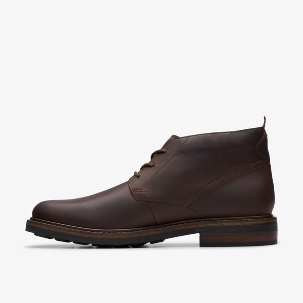 Mens Newford Mid Beeswax Leather Chukka Boots - Image 2