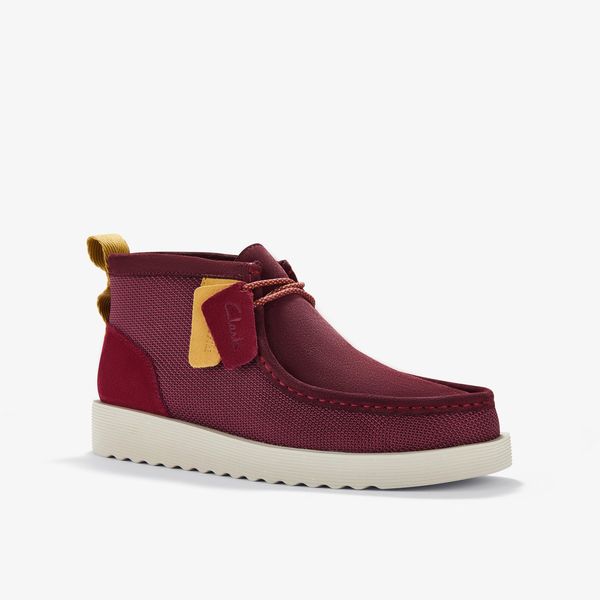 Mens Wallabee FTR2 Boot Burgundy - Image 4