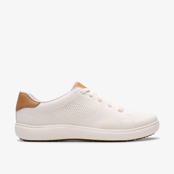 Women's Nalle Walk White Knit Sneakers