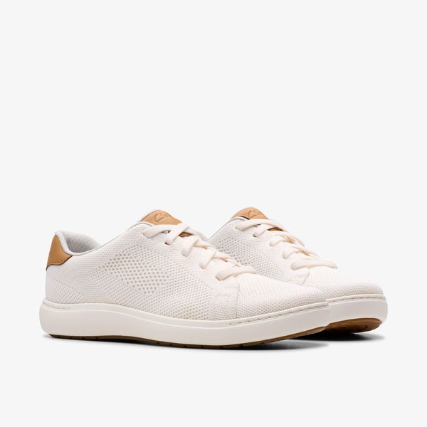 Women's Nalle Walk White Knit Sneakers - Image 4