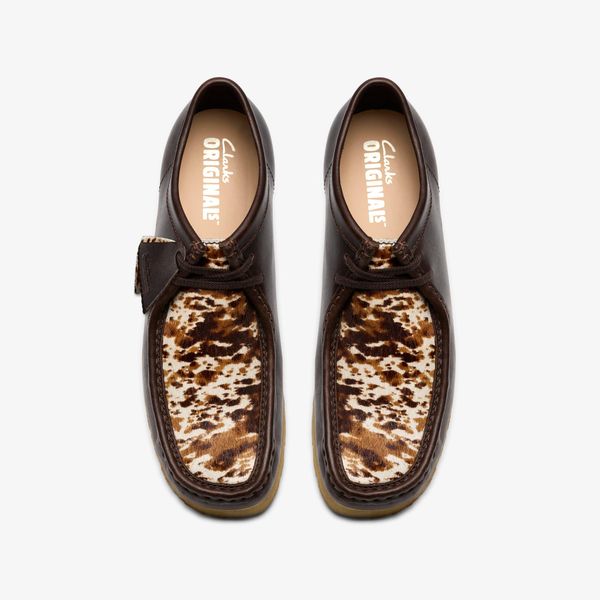 Mens Wallabee Brown Interest - Image 6