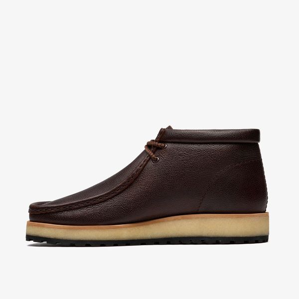 Mens Wallabee Scout Brown Scotch Grain - Image 2