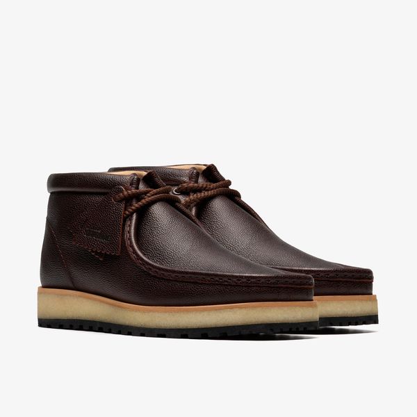 Mens Wallabee Scout Brown Scotch Grain - Image 4
