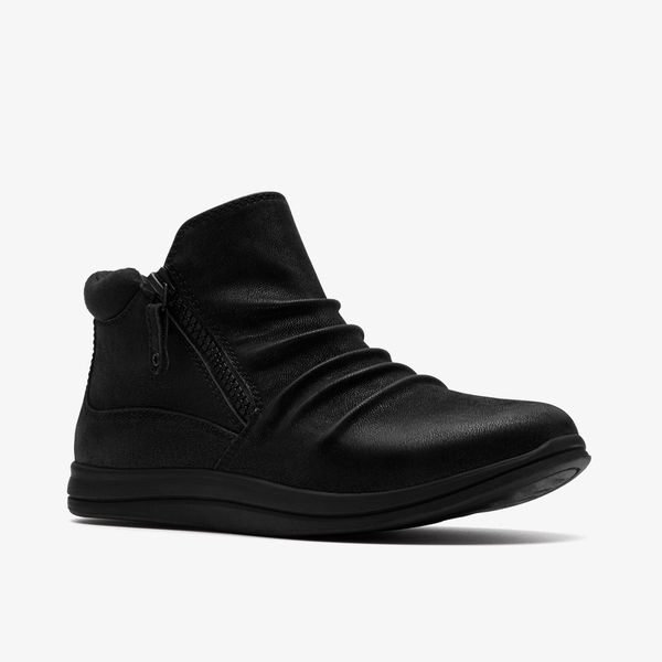 Womens Breeze Path Black Ankle Boots - Image 4