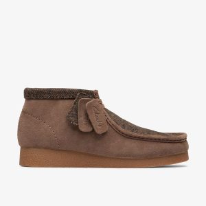 Mens Wallabee EVO Boot Brown Combination