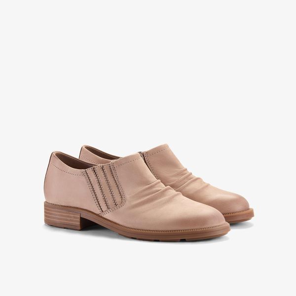 Womens Adalynn Ezra Mushroom Nubuck Shoes - Image 5