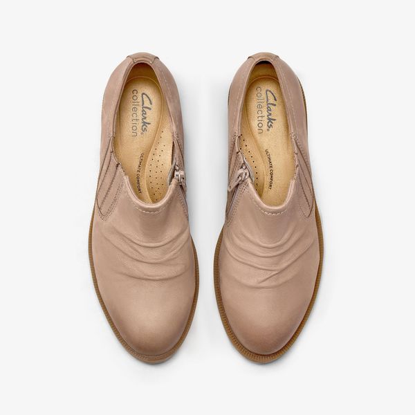 Womens Adalynn Ezra Mushroom Nubuck Shoes - Image 6